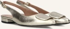 Lina Locchi Slingbacks 010-60 - Elegante Lederschuhe in Gold