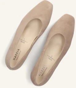 Hassia Roma Suede Pumps in Elegant Taupe -Teveo Geschaft 310283 5