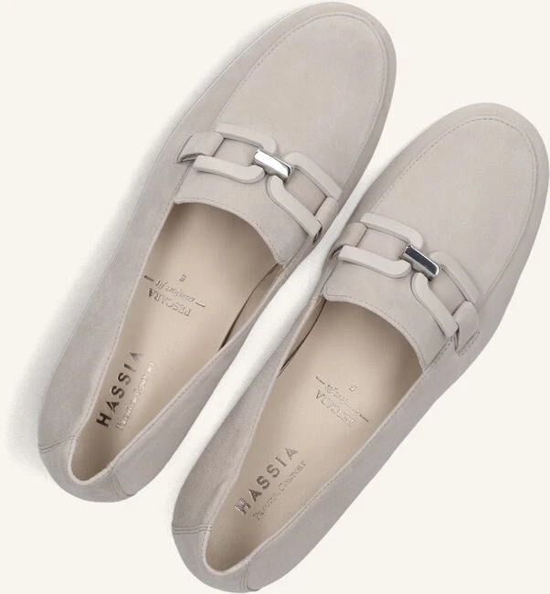 Hassia Pescara Beige Suede Slipper 6 Hassia Pescara Beige Suede Slipper – Bild 4