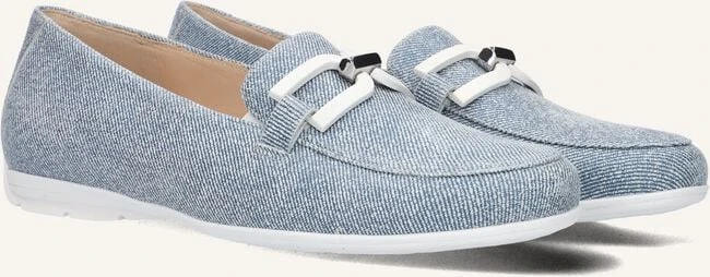 Hassia Pescara – Elegante Damen Slipper aus feinem blauen Nubukleder 3 Hassia Pescara – Elegante Damen Slipper aus feinem blauen Nubukleder