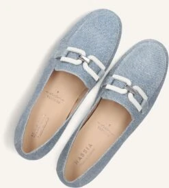 Hassia Pescara – Elegante Damen Slipper aus feinem blauen Nubukleder 9 Hassia Pescara – Elegante Damen Slipper aus feinem blauen Nubukleder -Teveo Geschaft 310290 5