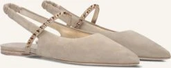 Kennel & Schmenger 12490 Beige Suede Slingbacks
