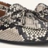 Kurt Geiger London Eagle Moccasin - Braune Damen Mokassins mit Schlangenmuster -Teveo Geschaft 310653 1