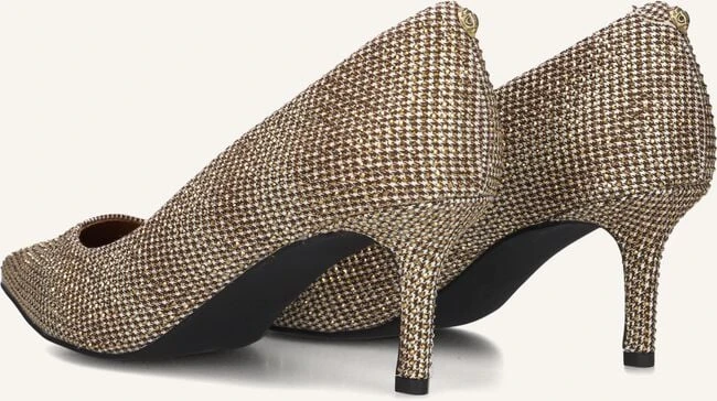 Kurt Geiger London Kensington Flexi 65 Goldfarbene Pumps mit Glitter-Finish 4 Kurt Geiger London Kensington Flexi 65 Goldfarbene Pumps mit Glitter-Finish – Bild 2