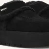 Nubikk Slipper Teddy Fur Schwarz - Moderne Damen Slipper mit Klettverschluss 2 Nubikk Slipper Teddy Fur Schwarz - Moderne Damen Slipper mit Klettverschluss -Teveo Geschaft 310681 1