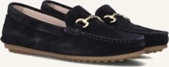 Stefano Lauran Damen Mokassins 11733 – Blaue Wildleder-Slipper