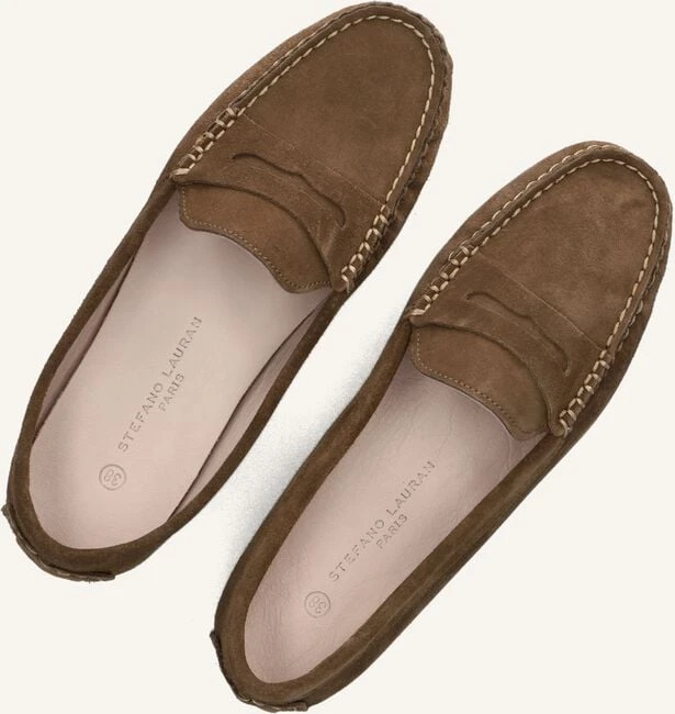 Stefano Lauran 11634 Damen-Mokassins aus braunem Wildleder 6 Stefano Lauran 11634 Damen-Mokassins aus braunem Wildleder – Bild 4