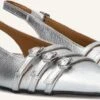 Stefano Lauran Leder-Slingbacks in Silber 15600154 -Teveo Geschaft 310757 1