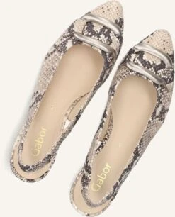 Gabor 521 Women's Beige Snake Print Slingback Pumps 9 Gabor 521 Women's Beige Snake Print Slingback Pumps -Teveo Geschaft 311047 5