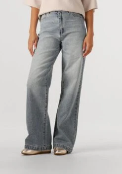 Abrand Jeans 94 High Wide Caitlin Blaue Wide Leg Jeans für Damen