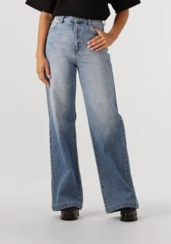 Abrand Jeans 94 High Wide Jenna – Blaue Wide Leg Jeans für Damen
