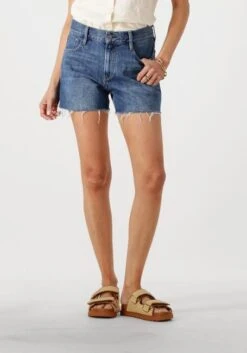 G-Star Raw Judee Short Raw Edge Wmn - Blaue Denim Shorts