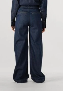 Ibana Pesha Wide Jeans - Dunkelblau Denim mit Hoher Taille 6 Ibana Pesha Wide Jeans - Dunkelblau Denim mit Hoher Taille -Teveo Geschaft 311732 2
