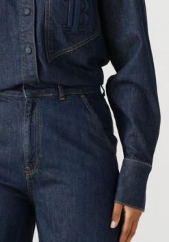 Ibana Pesha Wide Jeans - Dunkelblau Denim mit Hoher Taille 7 Ibana Pesha Wide Jeans - Dunkelblau Denim mit Hoher Taille -Teveo Geschaft 311732 3