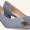 Peter Kaiser Pumps 78341 in Blau – Elegante Wildleder-Schuhe mit Blockabsatz -Teveo Geschaft 311785 1