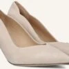Peter Kaiser Beige Suede Pumps 72442 with Stiletto Heel -Teveo Geschaft 311792 1