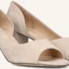 Peter Kaiser 78341 Beige Suede Pumps with Block Heel 2 Peter Kaiser 78341 Beige Suede Pumps with Block Heel -Teveo Geschaft 311794 1