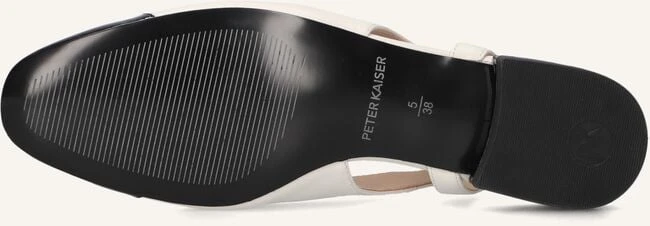 Peter Kaiser 79440 - Weiße Slingbacks aus Premium-Leder 5 Peter Kaiser 79440 - Weiße Slingbacks aus Premium-Leder – Bild 3