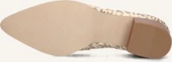 Pertini 34995 Women's Beige Leopard Print Leather Loafers -Teveo Geschaft 312227 4