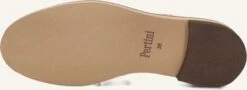 Pertini 35167 Damen Leder-Slipper in Beige -Teveo Geschaft 312232 4