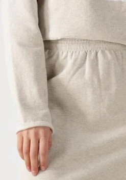 Penn & Ink Beige Midirock Skirt für Damen -Teveo Geschaft 312503 3