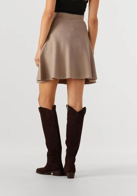 Y.A.S. Yasfonny HW Knit Skirt - Taupe A-Line Mini 4 Y.A.S. Yasfonny HW Knit Skirt - Taupe A-Line Mini – Bild 2