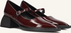 Vagabond Shoemakers Vivian 004 Bordeaux Patent Leather Pumps