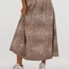 Notre-V Maxirock Nv-filomena Leo - Eleganter Damenrock in Braun mit Leoprint 1 Notre-V Maxirock Nv-filomena Leo - Eleganter Damenrock in Braun mit Leoprint -Teveo Geschaft 312908 1