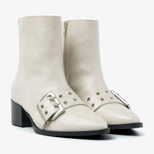 Via Vai Stiefeletten Rose Camden – Elegante Leder-Boots in Beige 3 Via Vai Stiefeletten Rose Camden – Elegante Leder-Boots in Beige