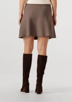 Object Objreynard HW Short Knit Skirt - Eleganter Brauner Strick-Minirock 6 Object Objreynard HW Short Knit Skirt - Eleganter Brauner Strick-Minirock -Teveo Geschaft 313063 2