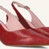 Notre-V 2315c Rote Slingbacks mit Blockabsatz für Damen 2 Notre-V 2315c Rote Slingbacks mit Blockabsatz für Damen -Teveo Geschaft 313268 1