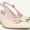 Notre-V 2621cl Beige Slingbacks - Elegante Pumps mit Blockabsatz 2 Notre-V 2621cl Beige Slingbacks - Elegante Pumps mit Blockabsatz -Teveo Geschaft 313271 1