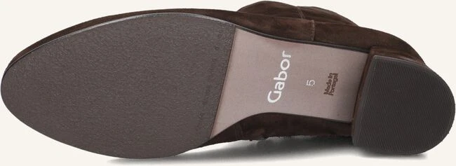 Gabor 680.3 Damen Stiefeletten – Hochwertiges Wildleder in Braun 5 Gabor 680.3 Damen Stiefeletten – Hochwertiges Wildleder in Braun – Bild 3
