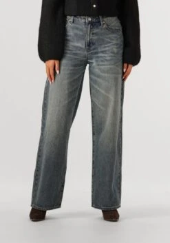 Abrand Jeans Mid Baggy Lindsey – Blaue Wide Leg Jeans für Damen