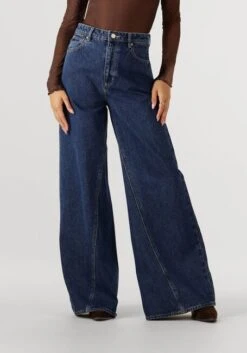 Abrand Jeans High Super Wide Tara - Dunkelblau Damen Jeans