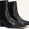 Maruti Maria Stiefeletten - Schwarze Leder-Boots für Damen -Teveo Geschaft 316427 1