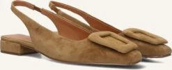 Stefano Lauran Slingbacks 58577a - Elegante Damen Pumps in Camel