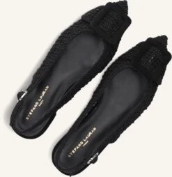 Stefano Lauran Damen Slingbacks Schwarz - Eleganter Blockabsatz 586131677 K -Teveo Geschaft 316573 5