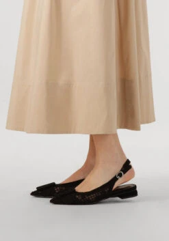 Stefano Lauran Damen Slingbacks Schwarz - Eleganter Blockabsatz 586131677 K -Teveo Geschaft 316573 8