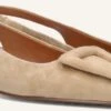 Stefano Lauran Damen Slingbacks 58577a - Elegante Wildleder-Pumps in Beige -Teveo Geschaft 316587 1