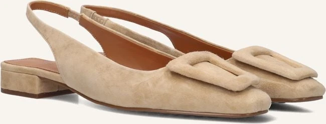 Stefano Lauran Damen Slingbacks 58577a - Elegante Wildleder-Pumps in Beige 3 Stefano Lauran Damen Slingbacks 58577a - Elegante Wildleder-Pumps in Beige