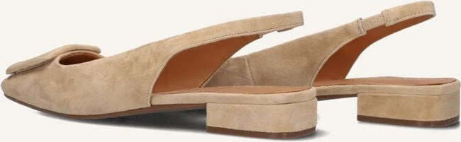 Stefano Lauran Damen Slingbacks 58577a - Elegante Wildleder-Pumps in Beige 4 Stefano Lauran Damen Slingbacks 58577a - Elegante Wildleder-Pumps in Beige – Bild 2