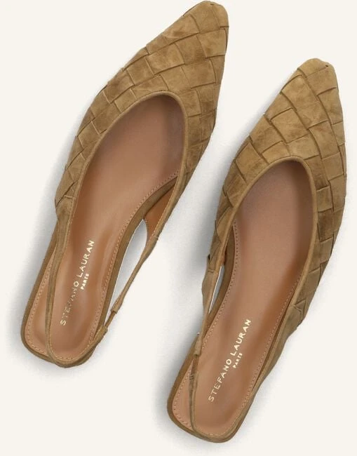 Stefano Lauran 6155 Camelfarbene Wildleder Slingbacks 6 Stefano Lauran 6155 Camelfarbene Wildleder Slingbacks – Bild 4