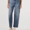 DRYKORN Flown Mom Jeans - Blue High Waist Denim 1 DRYKORN Flown Mom Jeans - Blue High Waist Denim -Teveo Geschaft 318441 1
