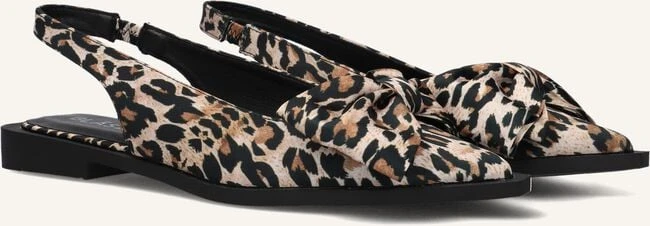 Blasz Damen Slingbacks Daw0390 - Schwarze Ballerinas mit Leo-Print 3 Blasz Damen Slingbacks Daw0390 - Schwarze Ballerinas mit Leo-Print