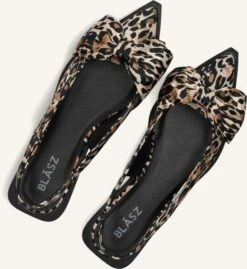 Blasz Damen Slingbacks Daw0390 - Schwarze Ballerinas mit Leo-Print 9 Blasz Damen Slingbacks Daw0390 - Schwarze Ballerinas mit Leo-Print -Teveo Geschaft 319408 5