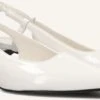 Blasz Dzrp0666 Weiße Slingbacks mit Kitten Heel -Teveo Geschaft 319409 1