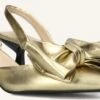 Blasz DAW0798 Slingbacks – Elegante Kitten Heels in Gold -Teveo Geschaft 319410 1