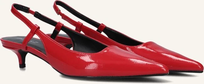Blasz Slingbacks DZRP0666 – Elegante Damen Kitten Heels in Rot 3 Blasz Slingbacks DZRP0666 – Elegante Damen Kitten Heels in Rot