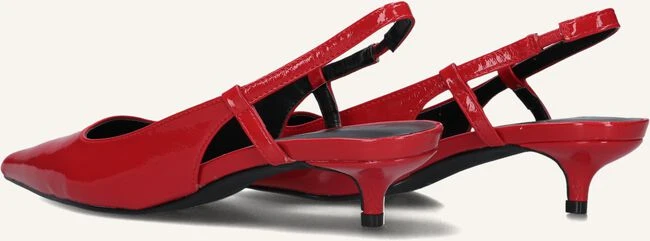 Blasz Slingbacks DZRP0666 – Elegante Damen Kitten Heels in Rot 4 Blasz Slingbacks DZRP0666 – Elegante Damen Kitten Heels in Rot – Bild 2
